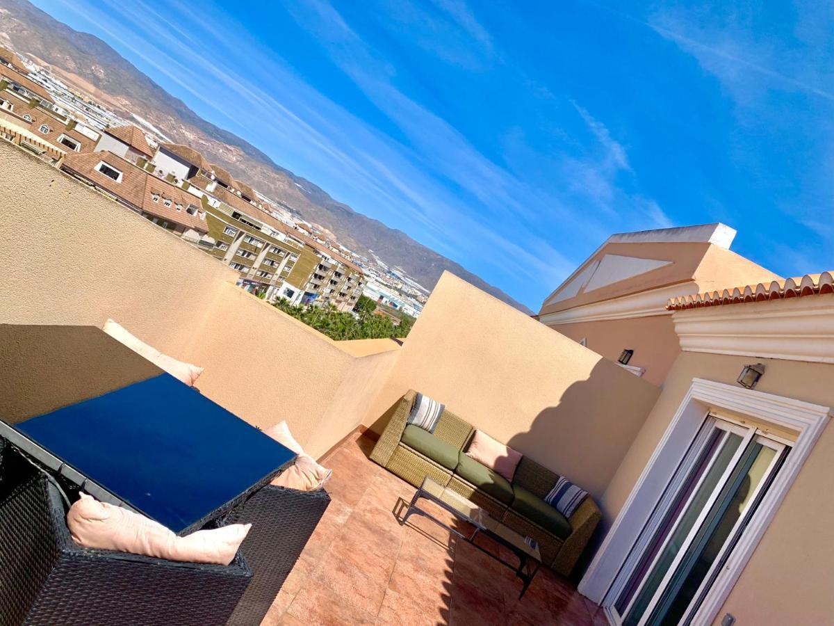 Atico Deluxe Entre Centro Y Playa Salinas Con Terraza, Wifi, Piscina Climatizada, Gym, Sauna Y Garaje -Smart Tv Roquetas de Mar Dış mekan fotoğraf